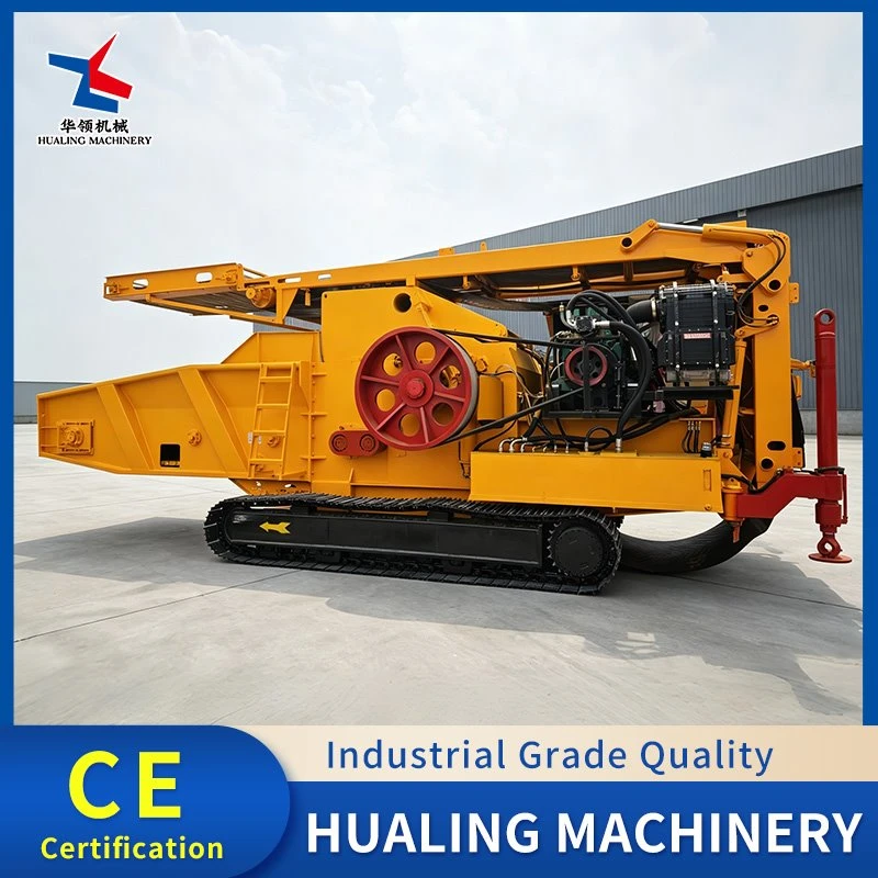 Fully Hydraulic Tracked Wood Chipper